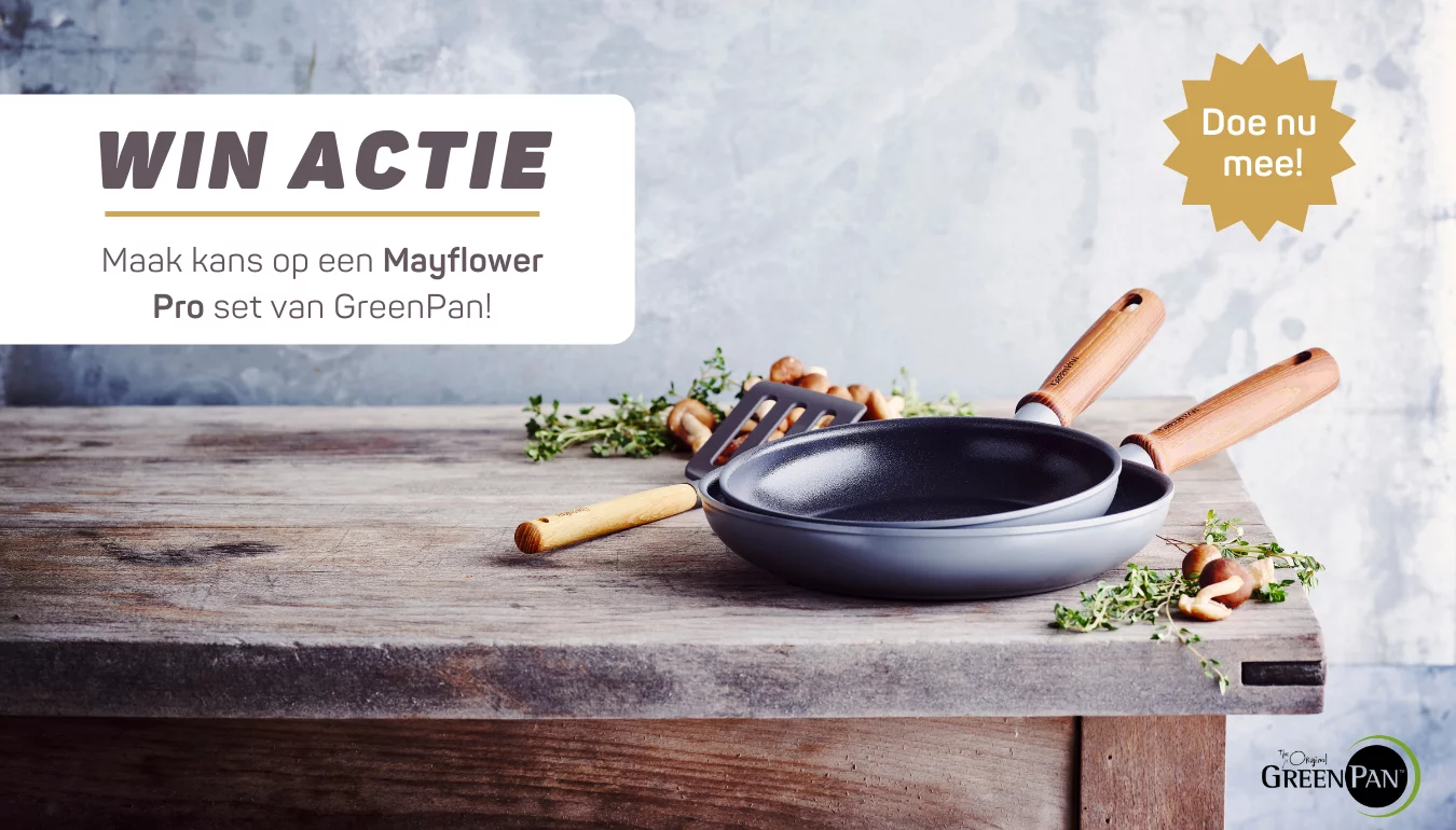 Win een GreenPan Mayflower Pro set