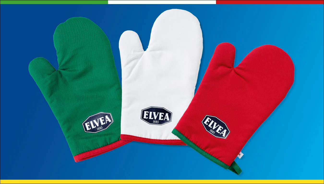 Maak kans op een set Italiaanse ovenwanten van Elvea!