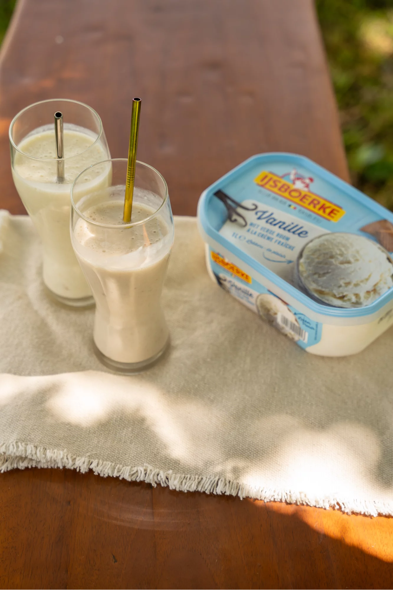 Bananen milkshake
