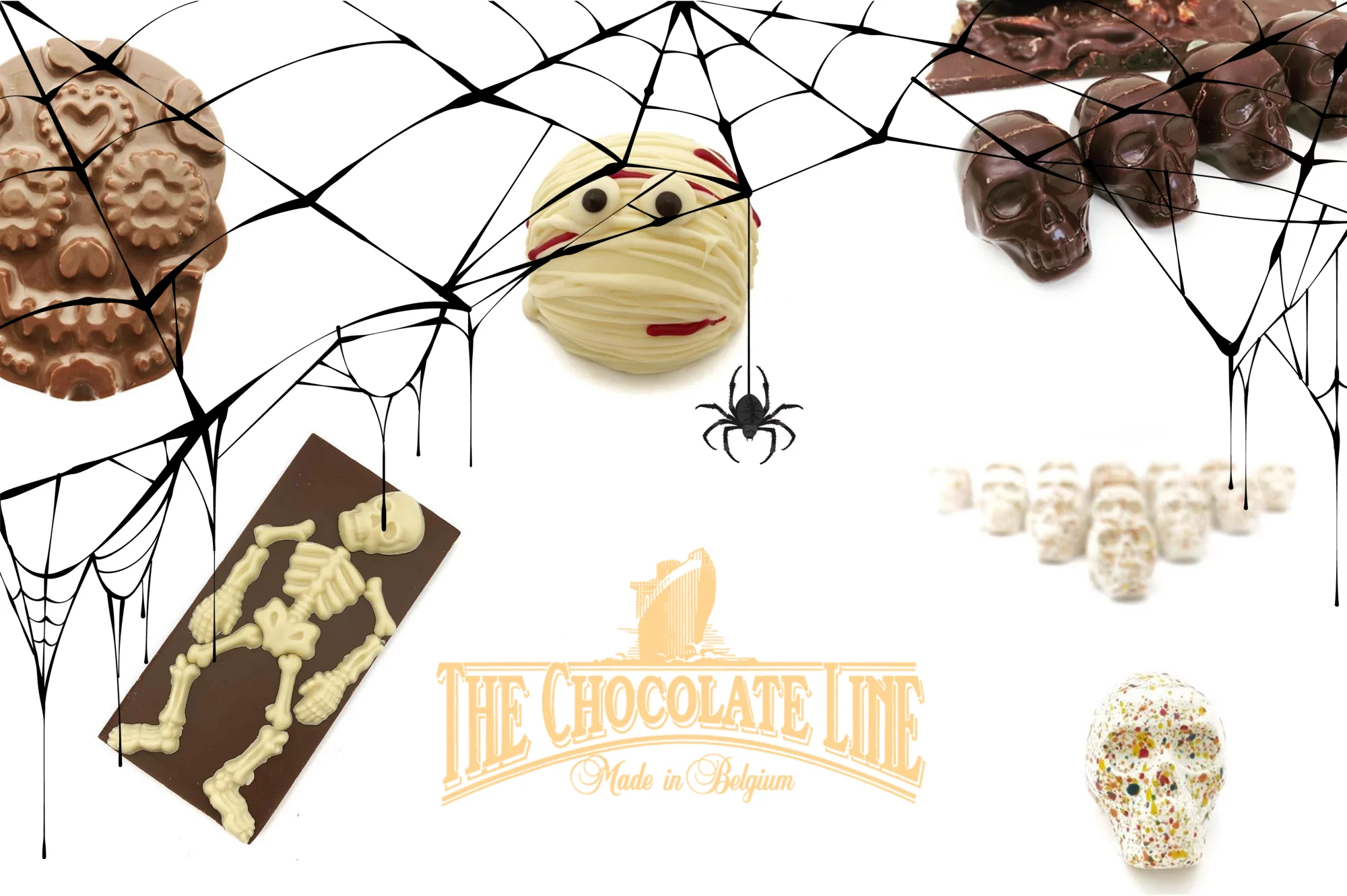 Win een Halloween chocoladepakket van The Chocolate Line