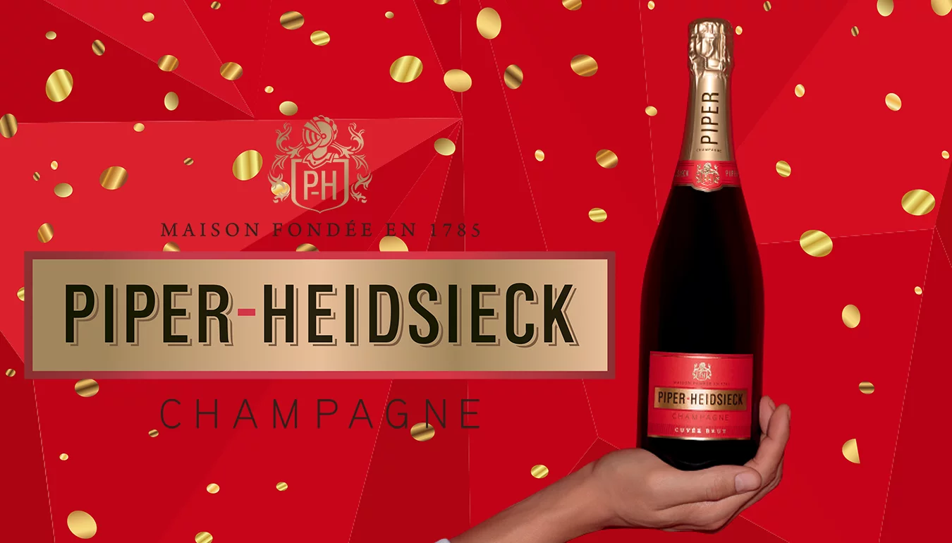 Win een Piper-Heidsieck Cuvée Brut Party box of een Magnum fles