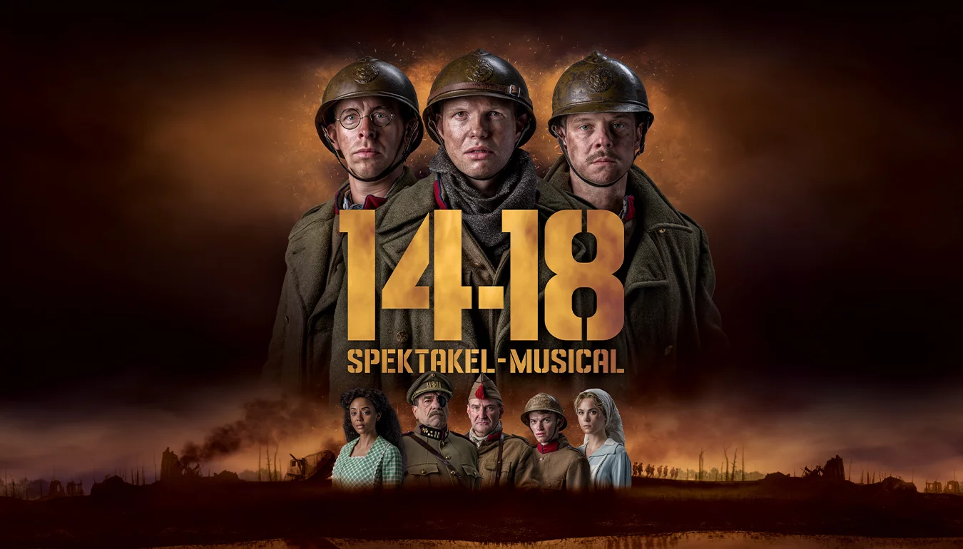 Win een duoticket voor de spektakel-musical 14-18 in september