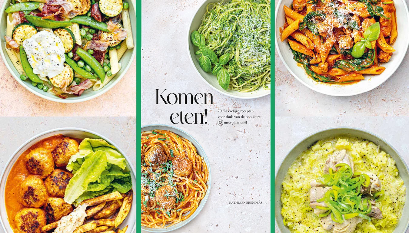 Win een exemplaar van het boek 'Komen eten'