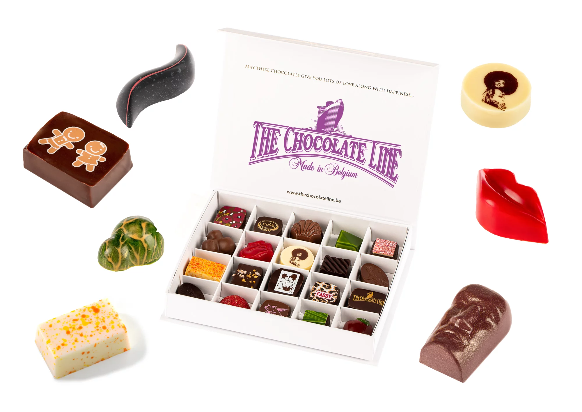 Win een doos pralines van The Chocolate Line