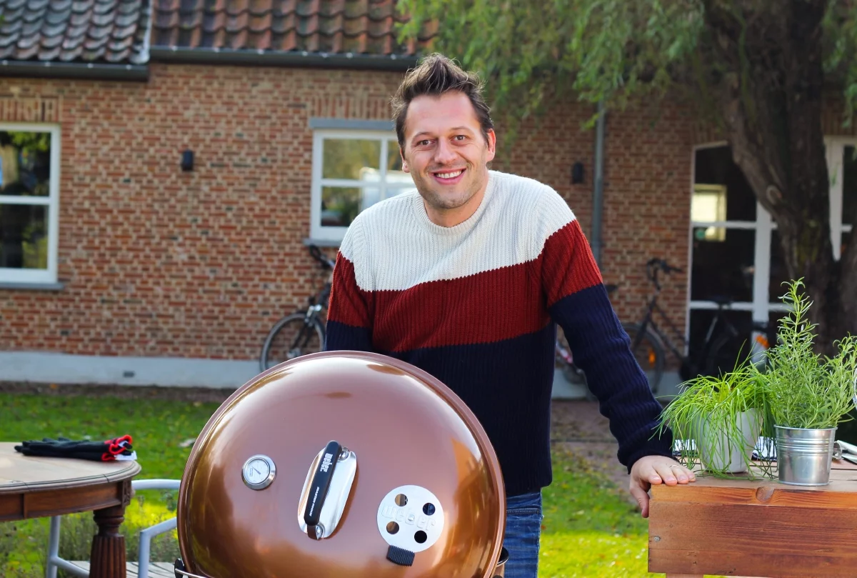 Winters grillen