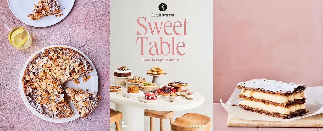 Maak kans op een exemplaar van het boek 'Sweet Table'