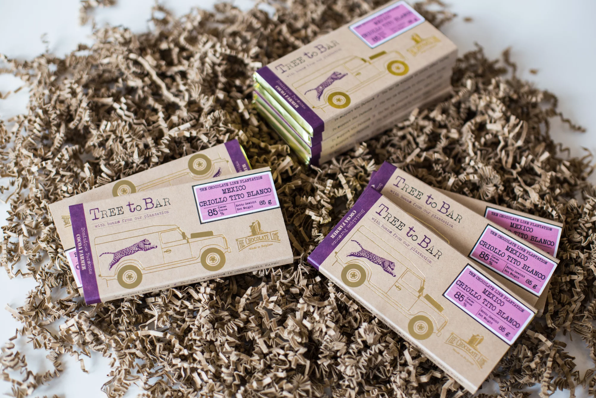 Win een Tree to Bar chocoladereep van The Chocolate Line