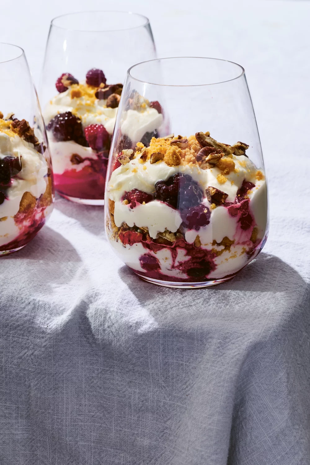 Bessentrifle met pecan