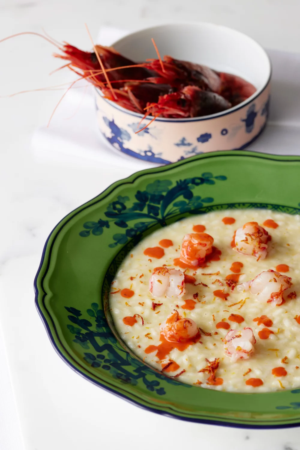 Risotto met gambero rosso