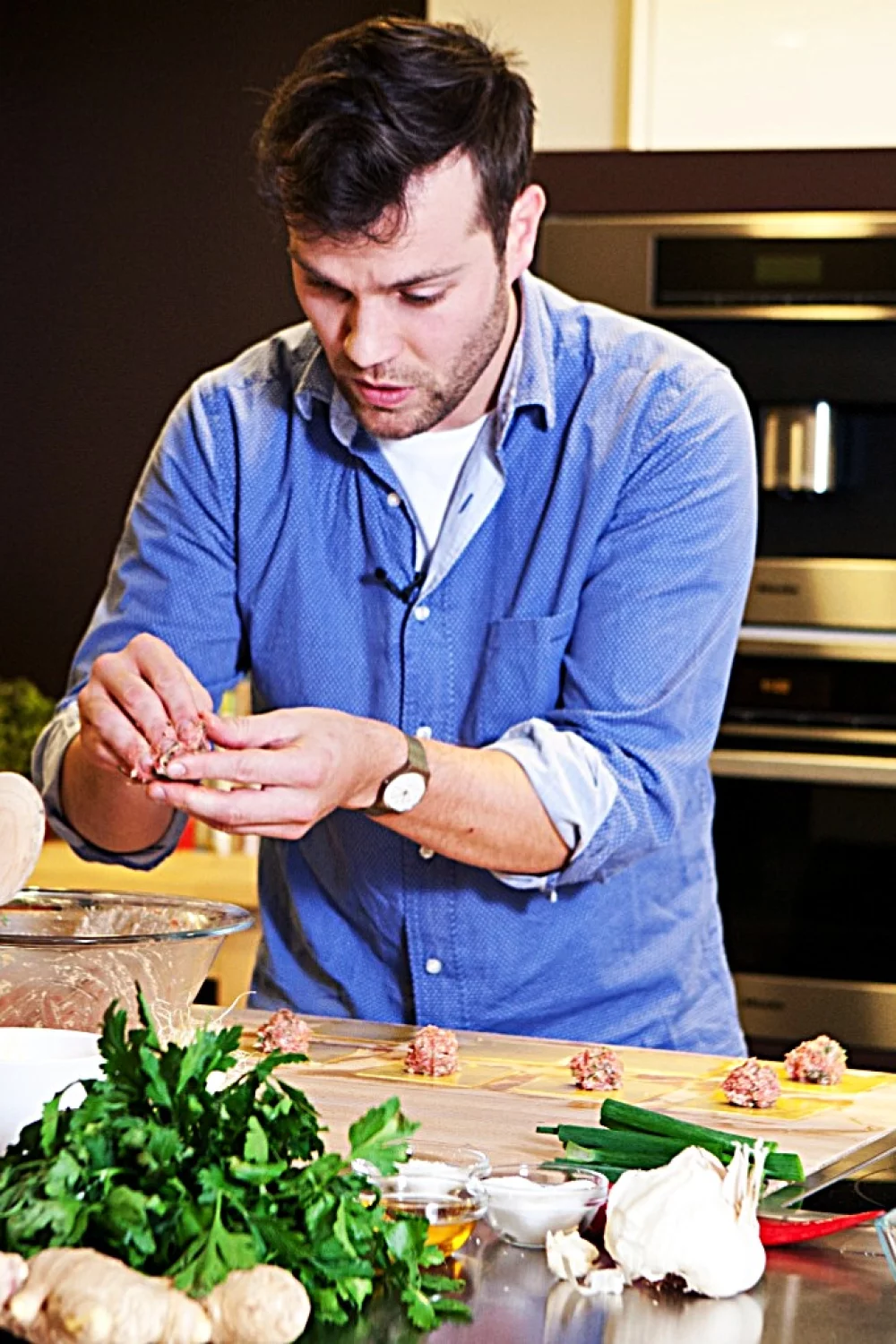 Griet gerold in koolblad met beurre blanc