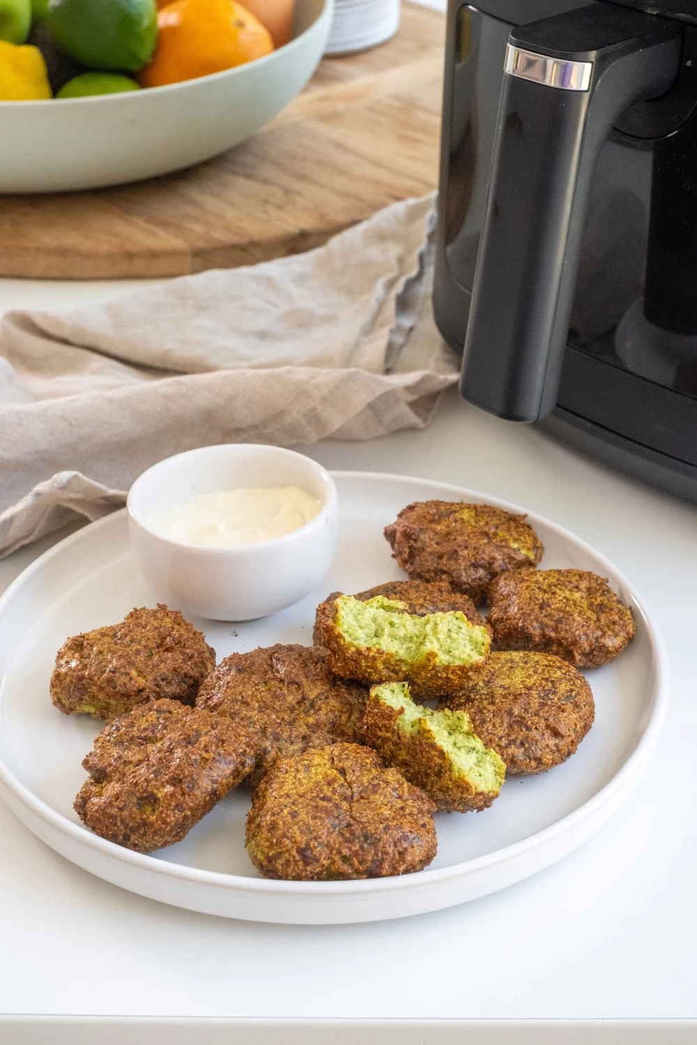 Chicken nuggets met verstopte groentjes