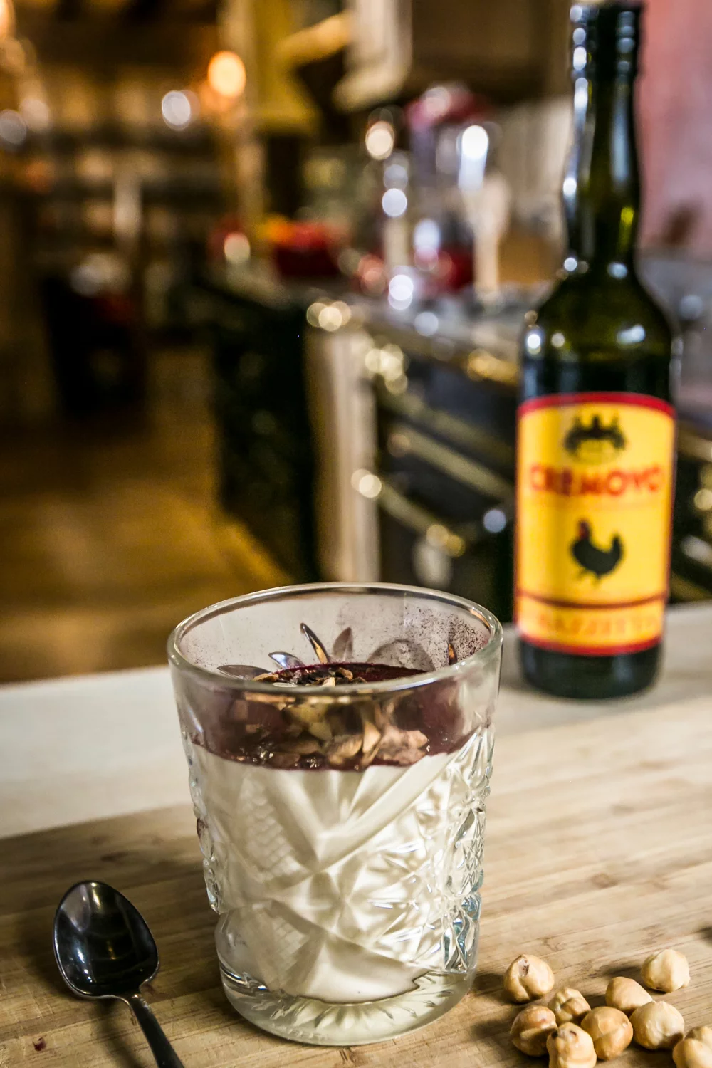 Tiramisu met hazelnoot en panettone