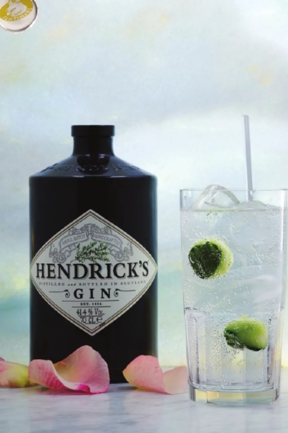 Hendrick's Gin en Fentimans Tonic