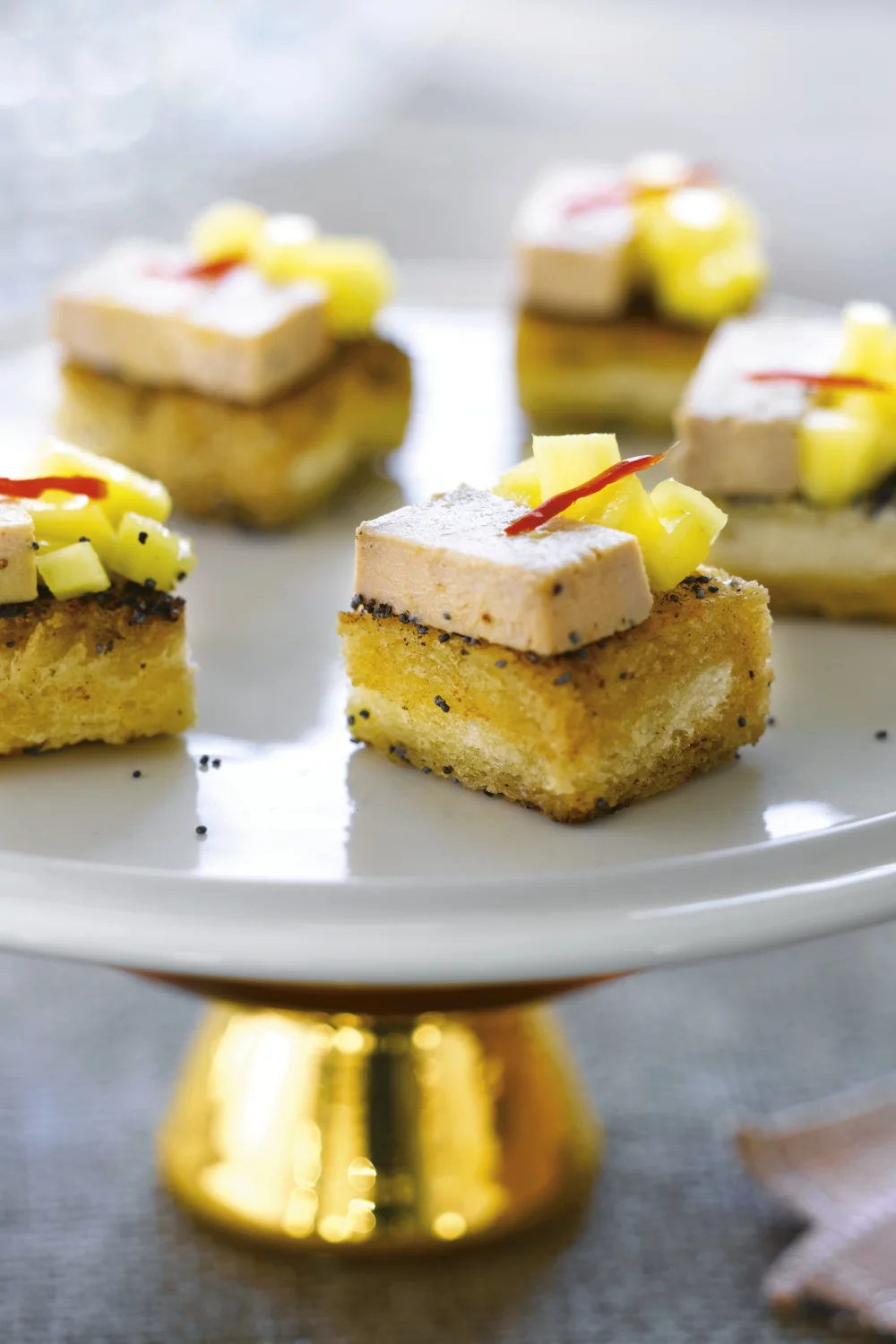 Toastjes met ganzenlever