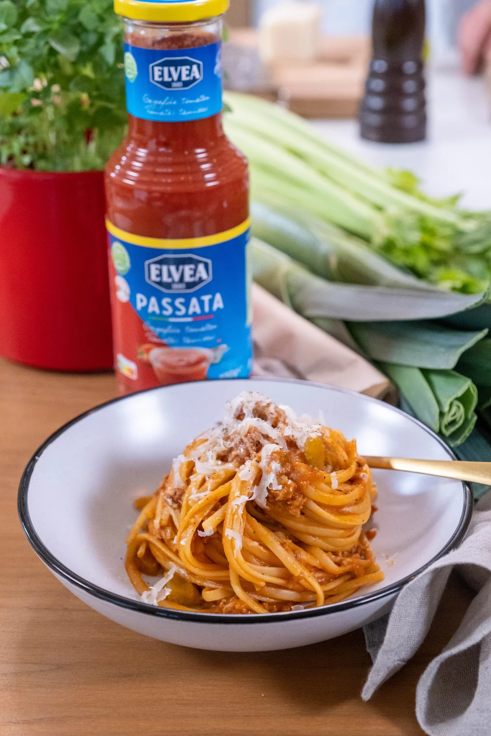 Linguine al ragu