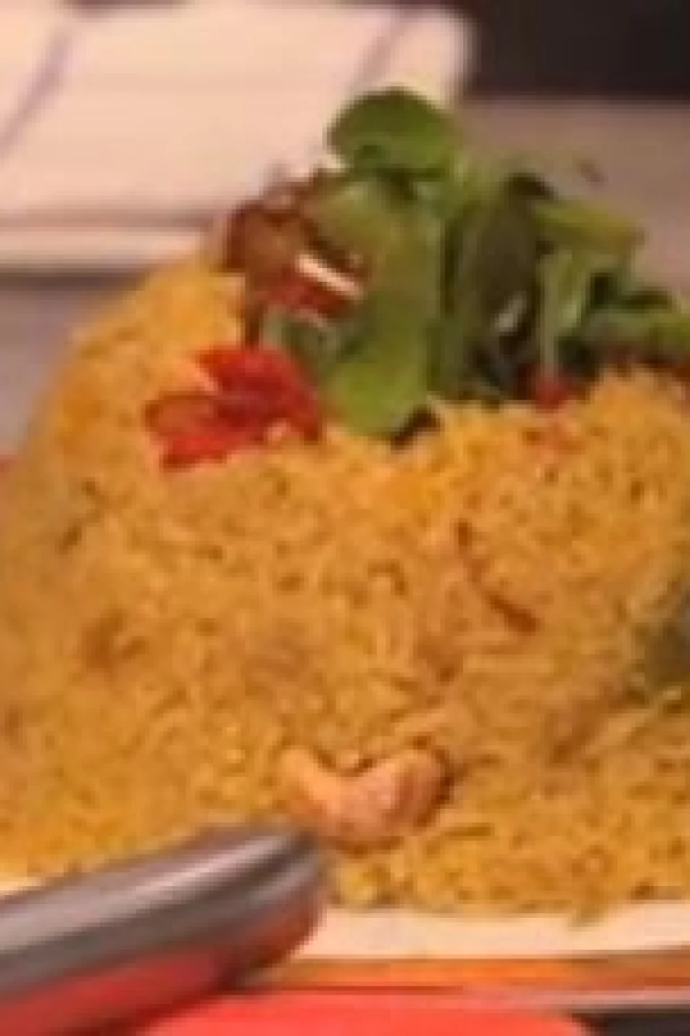 Biryani: Indisch rijstgerecht met scampi & saffraan