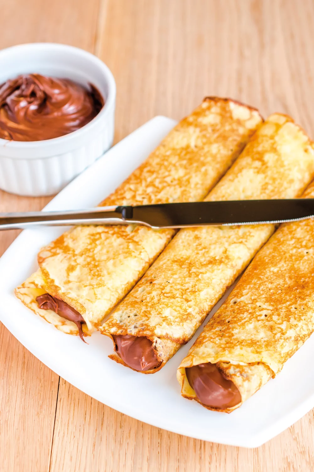 Pannenkoeken met chocopasta