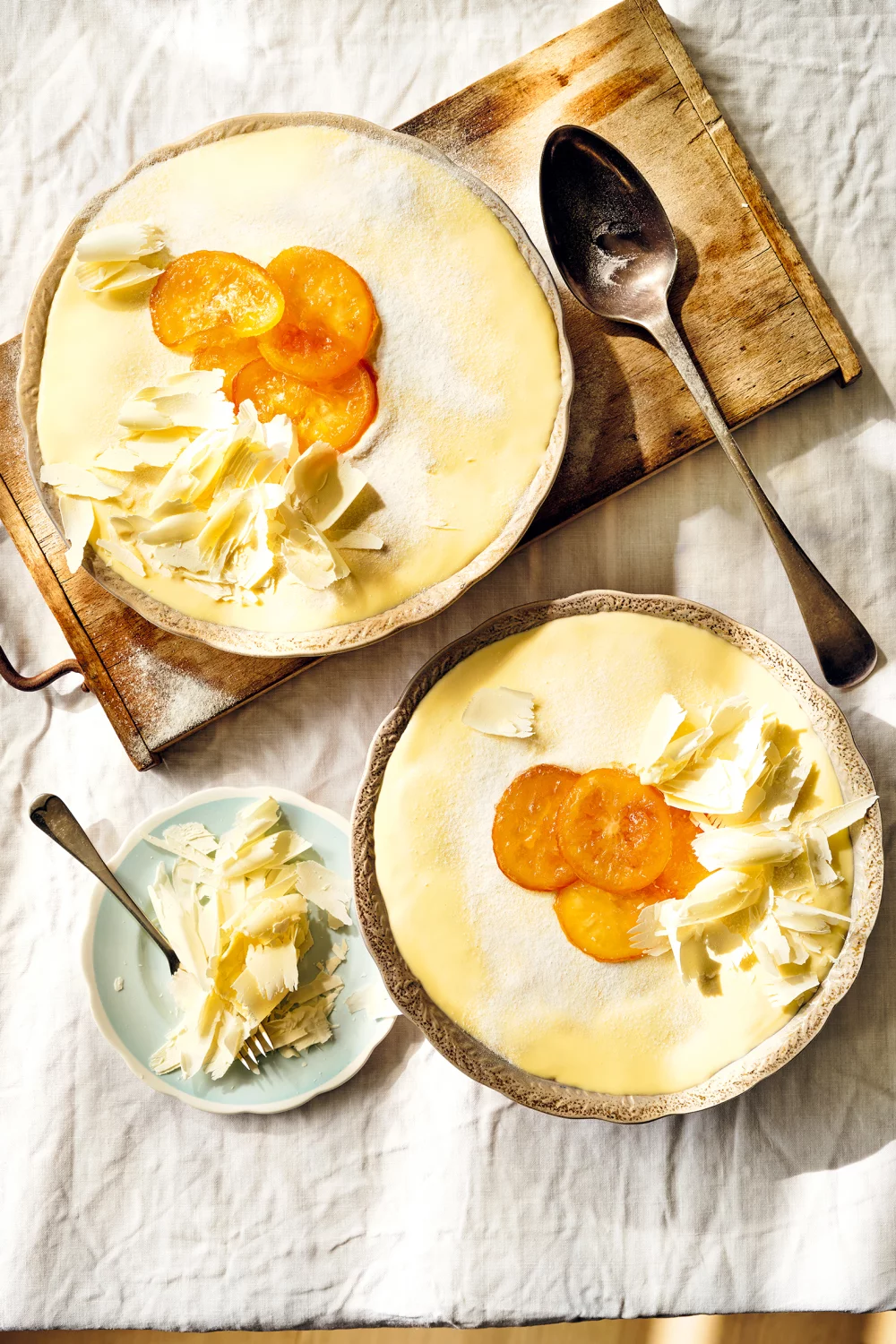 Tiramisu met yuzu en witte chocolade
