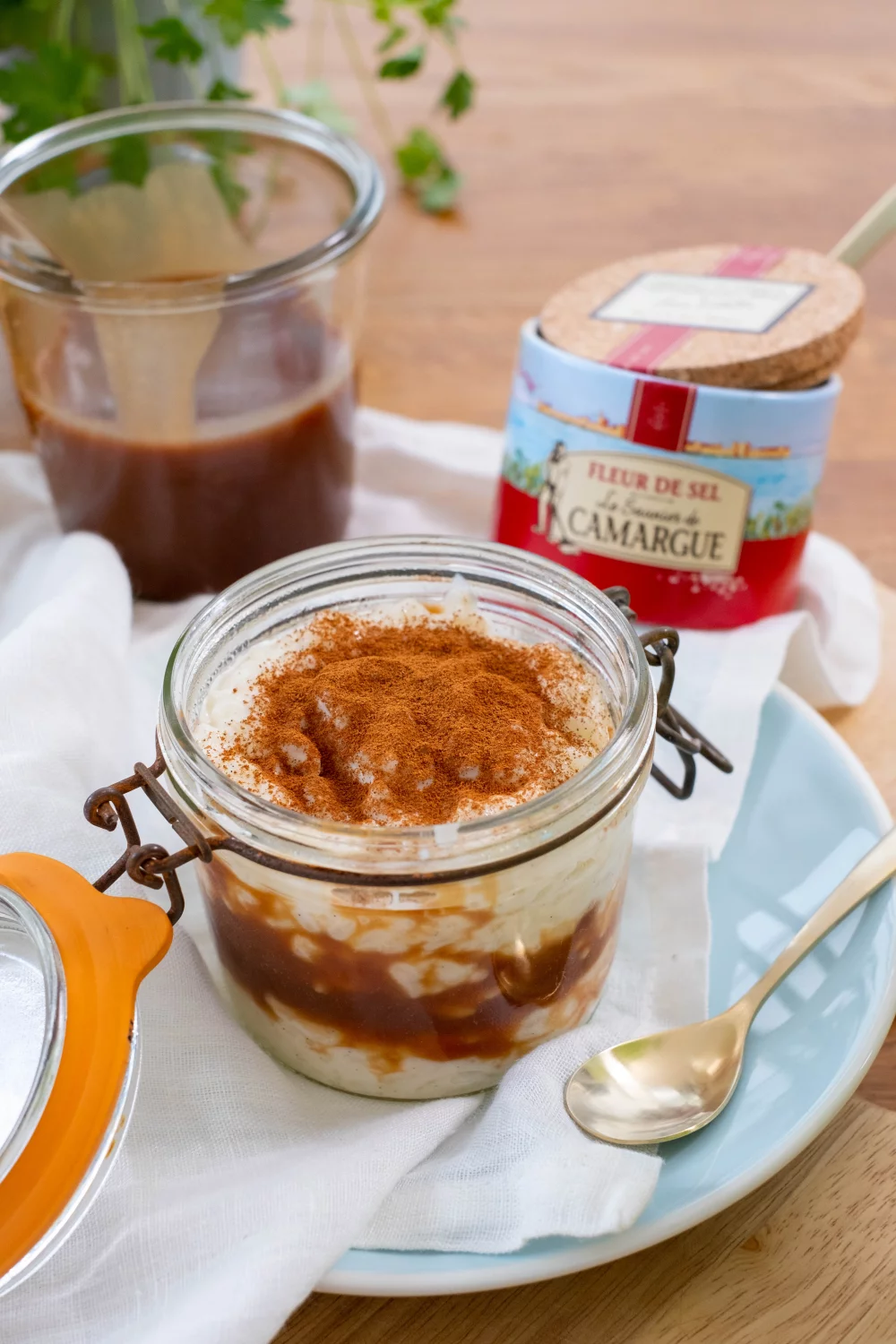 Rijstpap met salted caramel