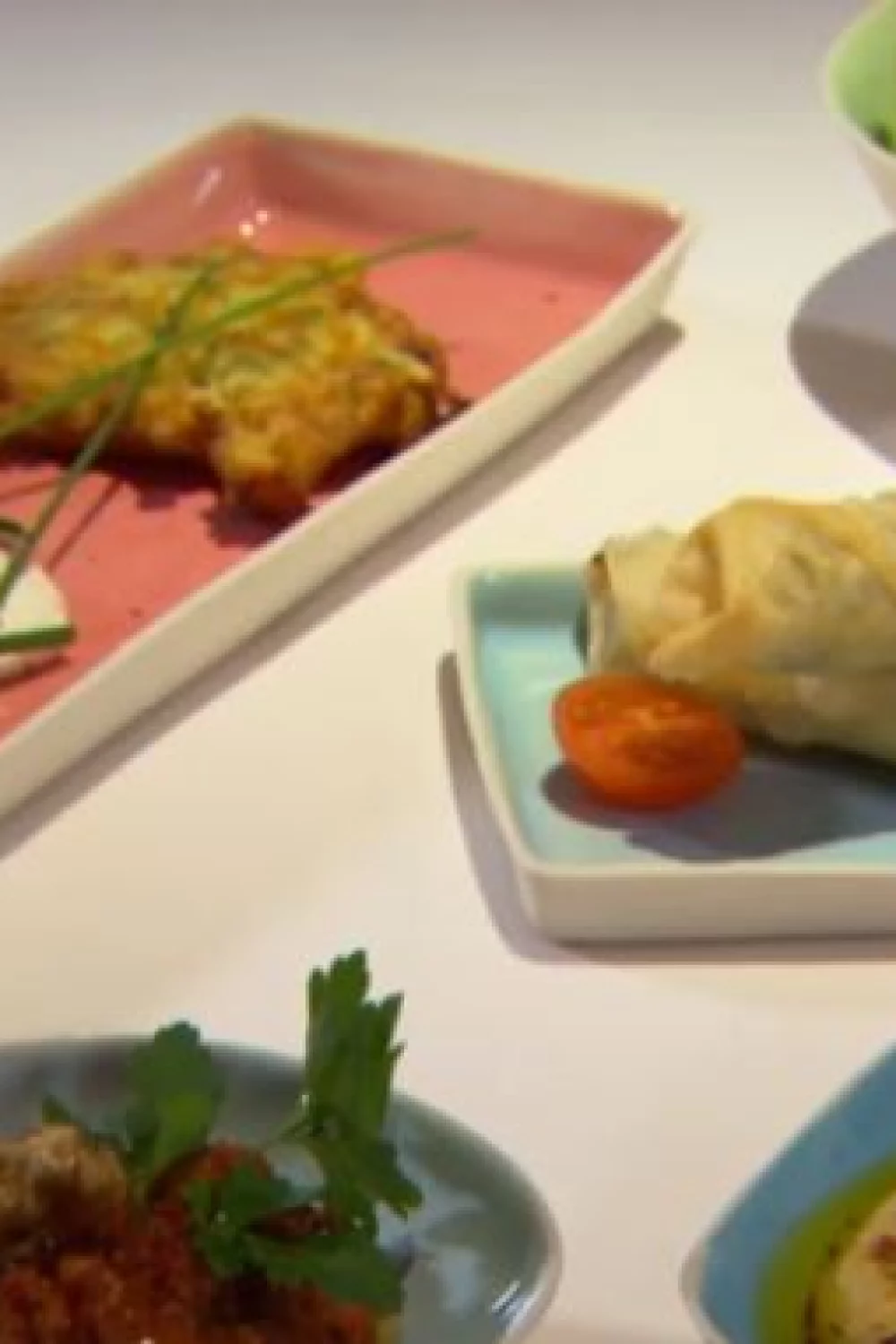 Turkse mezze tabagi-schotel