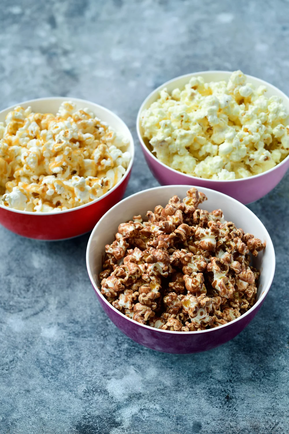 Popcorn met witte chocolade en kokos