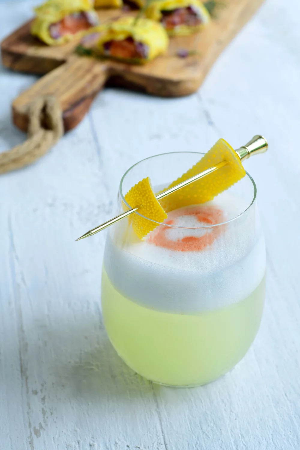 Gin sour