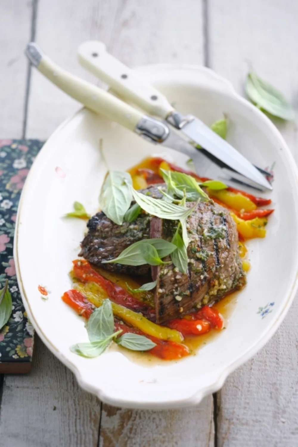 Aziatisch getinte bizonsteak