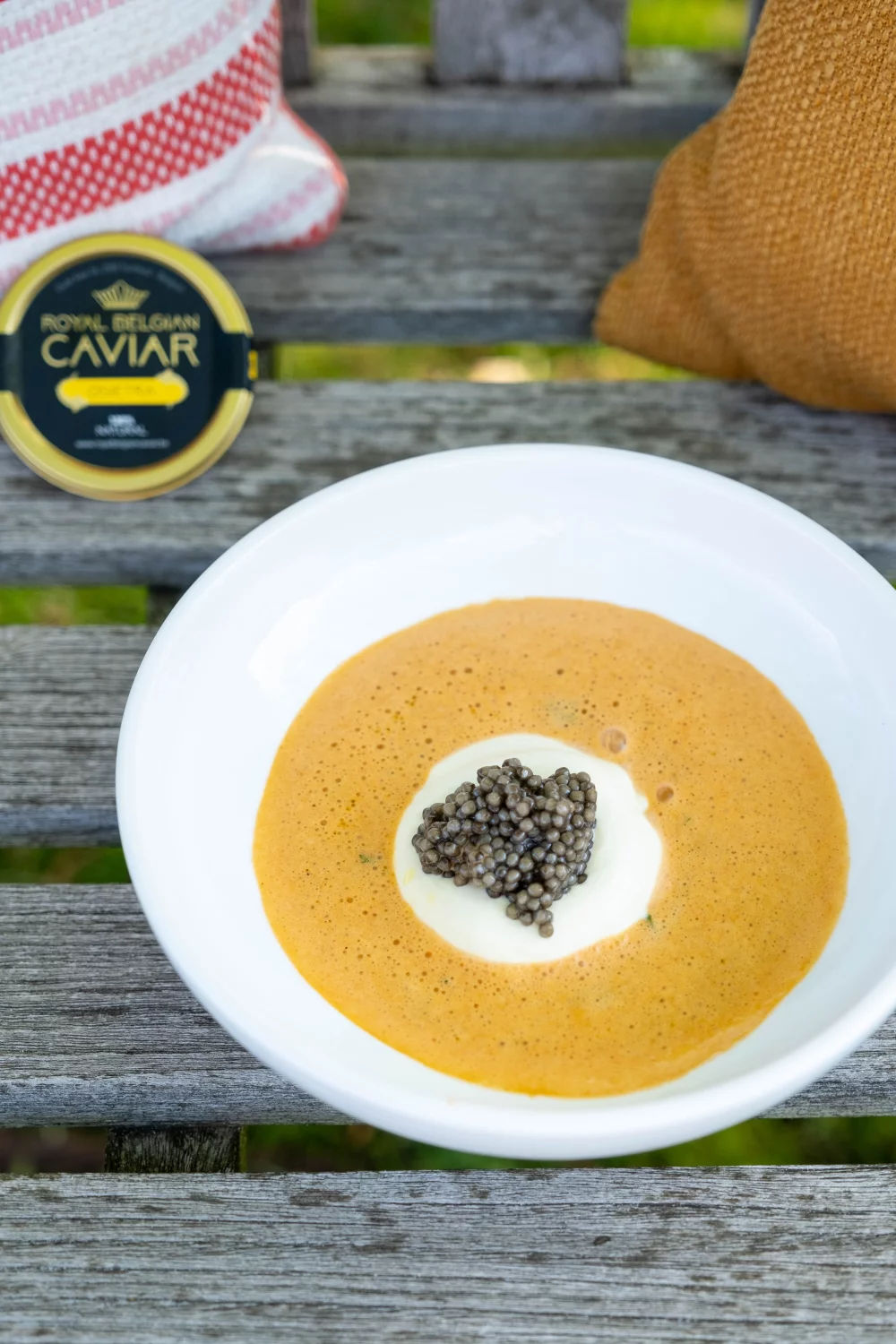 Thaise crème van langoustines
