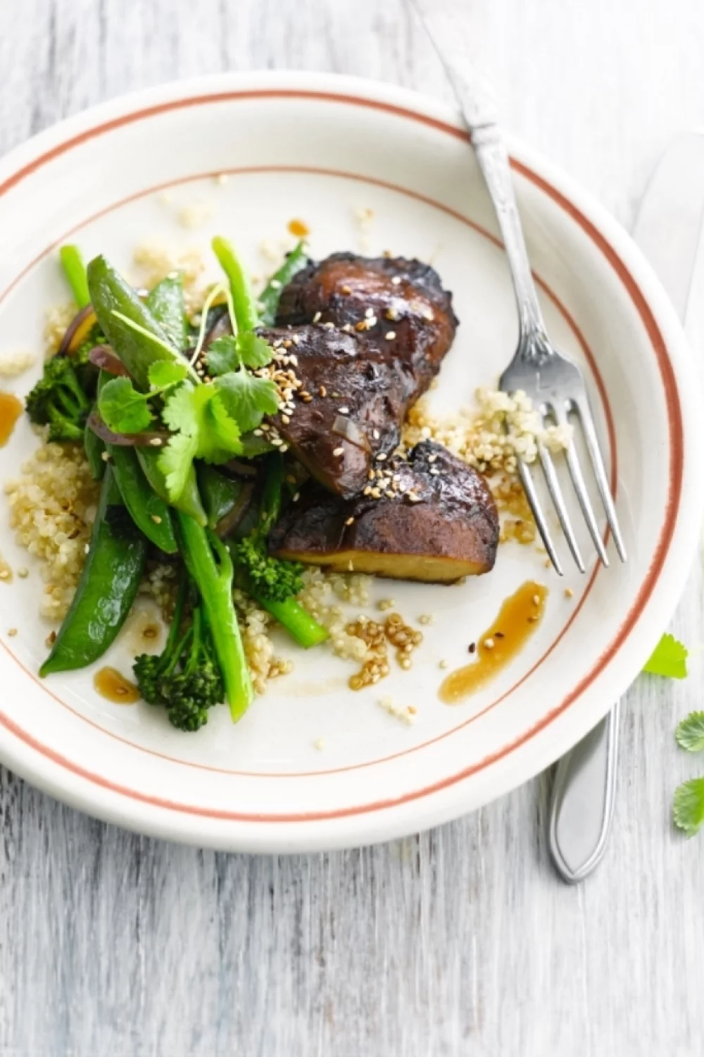 Sticky seitan