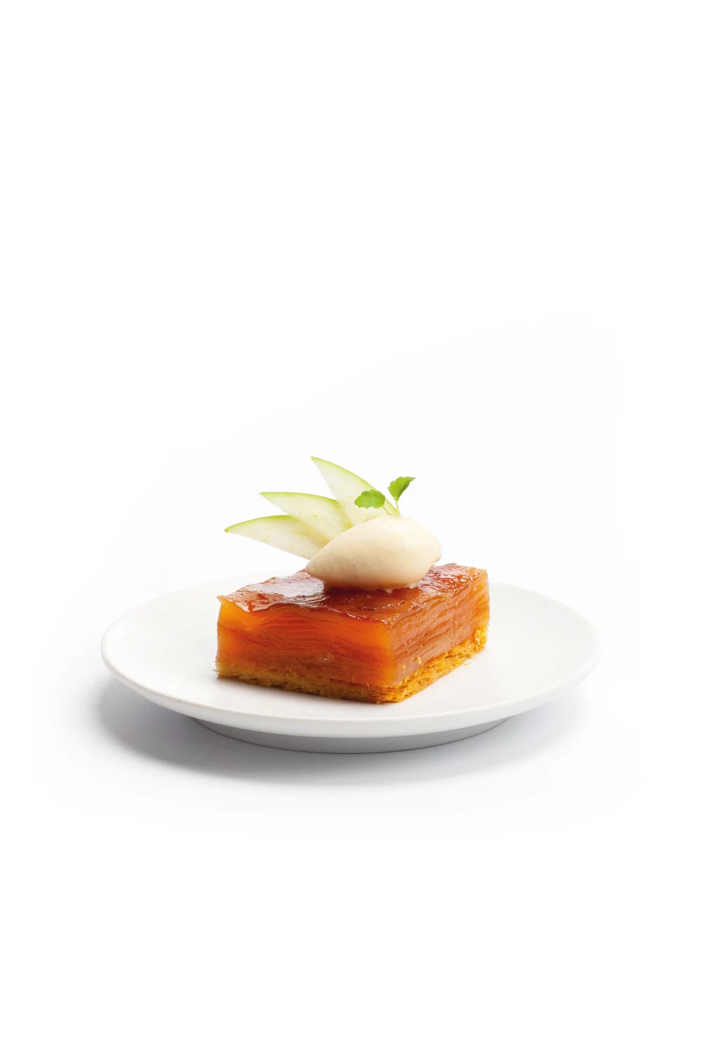 Tarte tatin met ijs