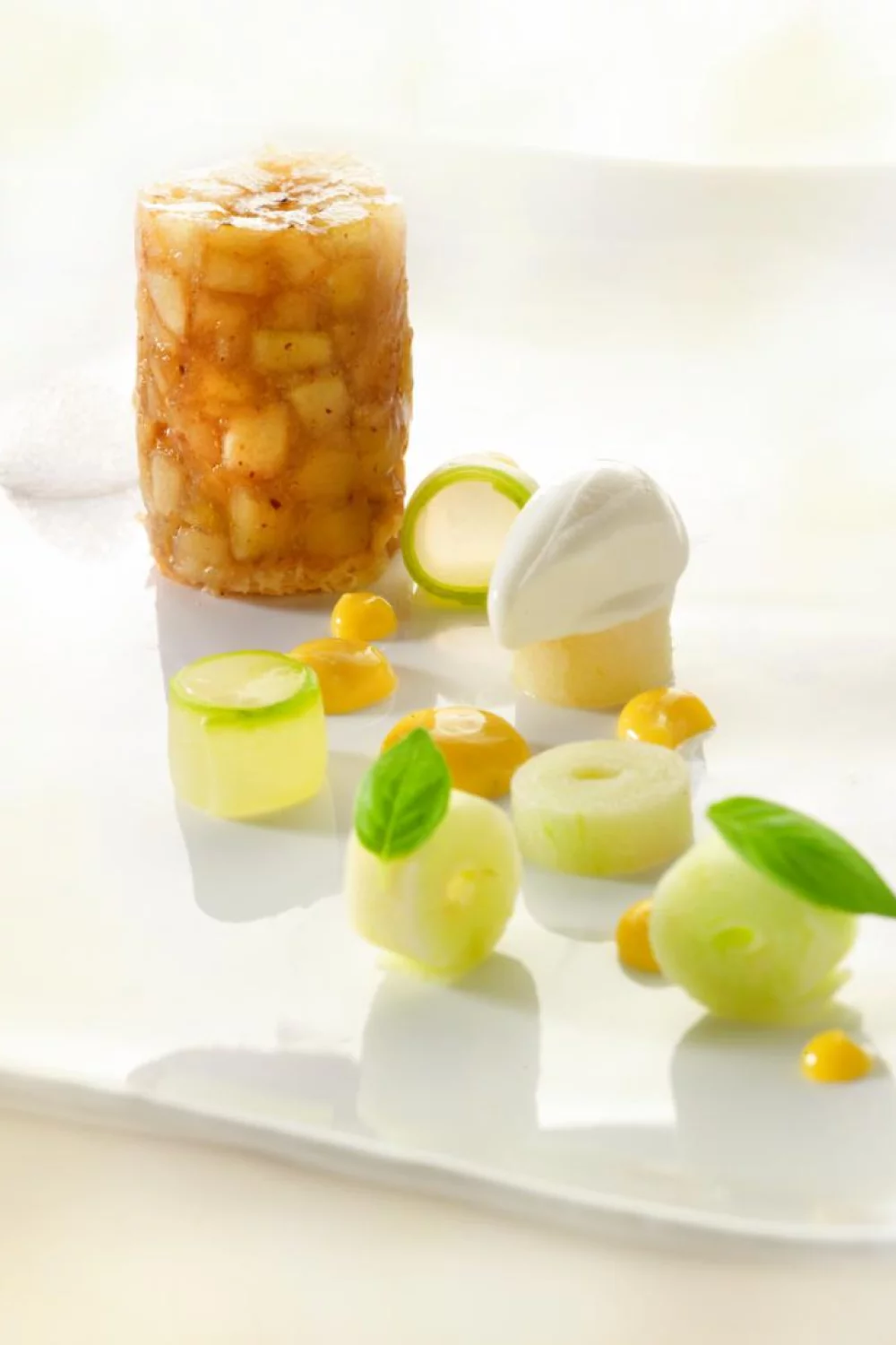 Appeltaartje met ijsthee