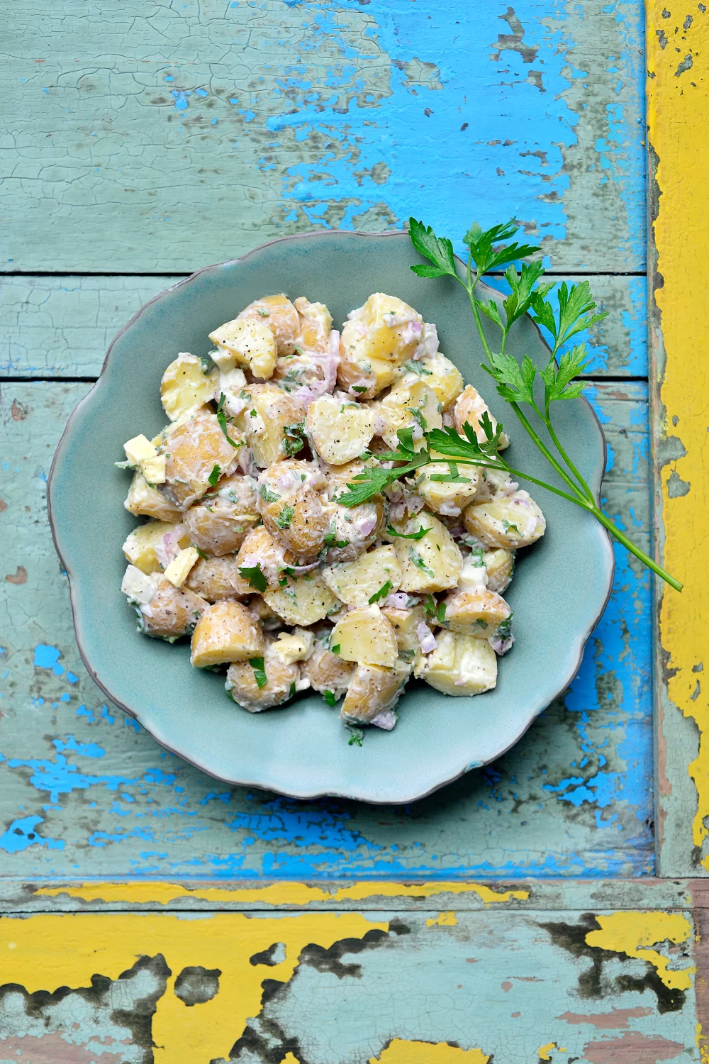 BBQ salades: aardappelsalade