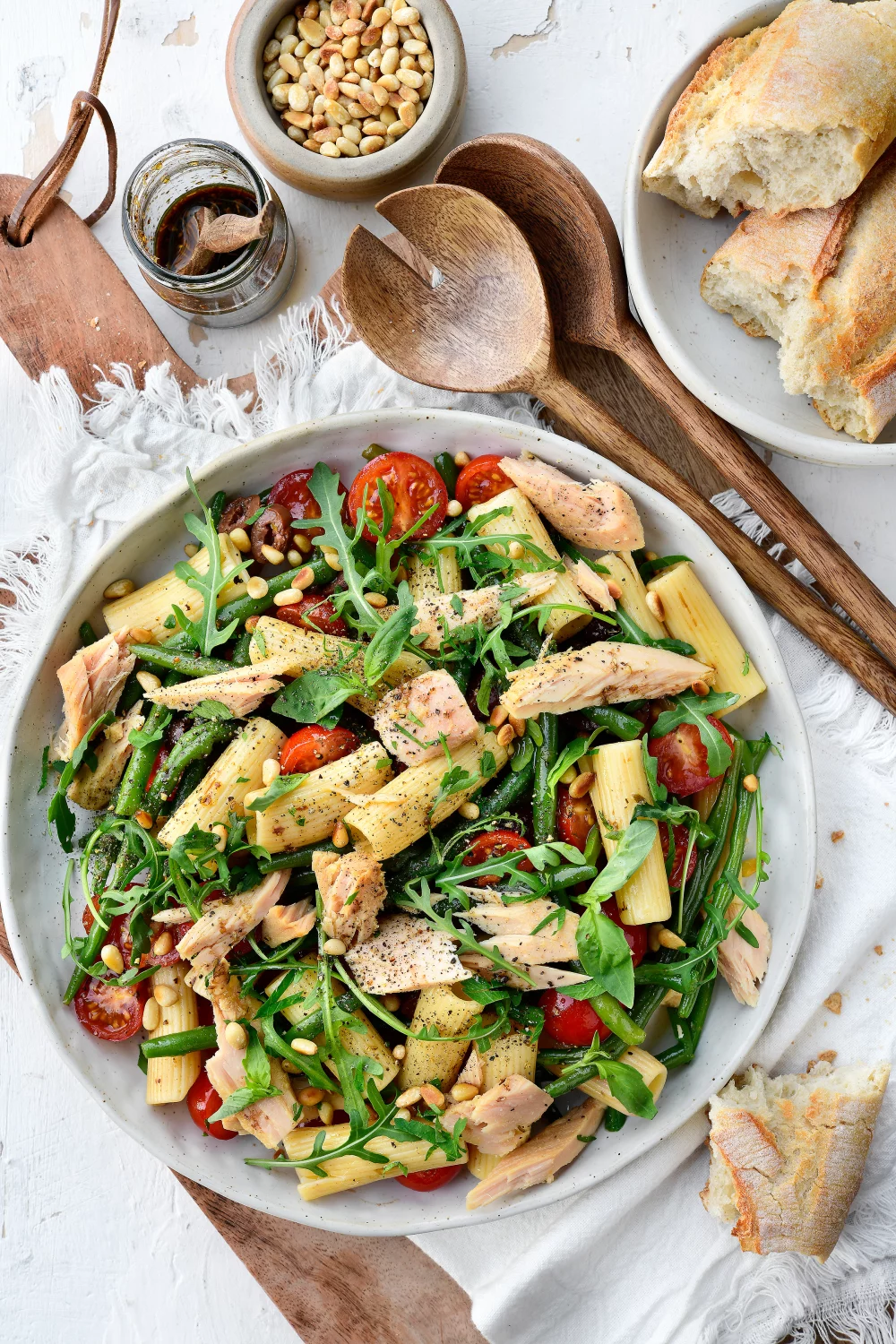 Pastasalade met tonijn