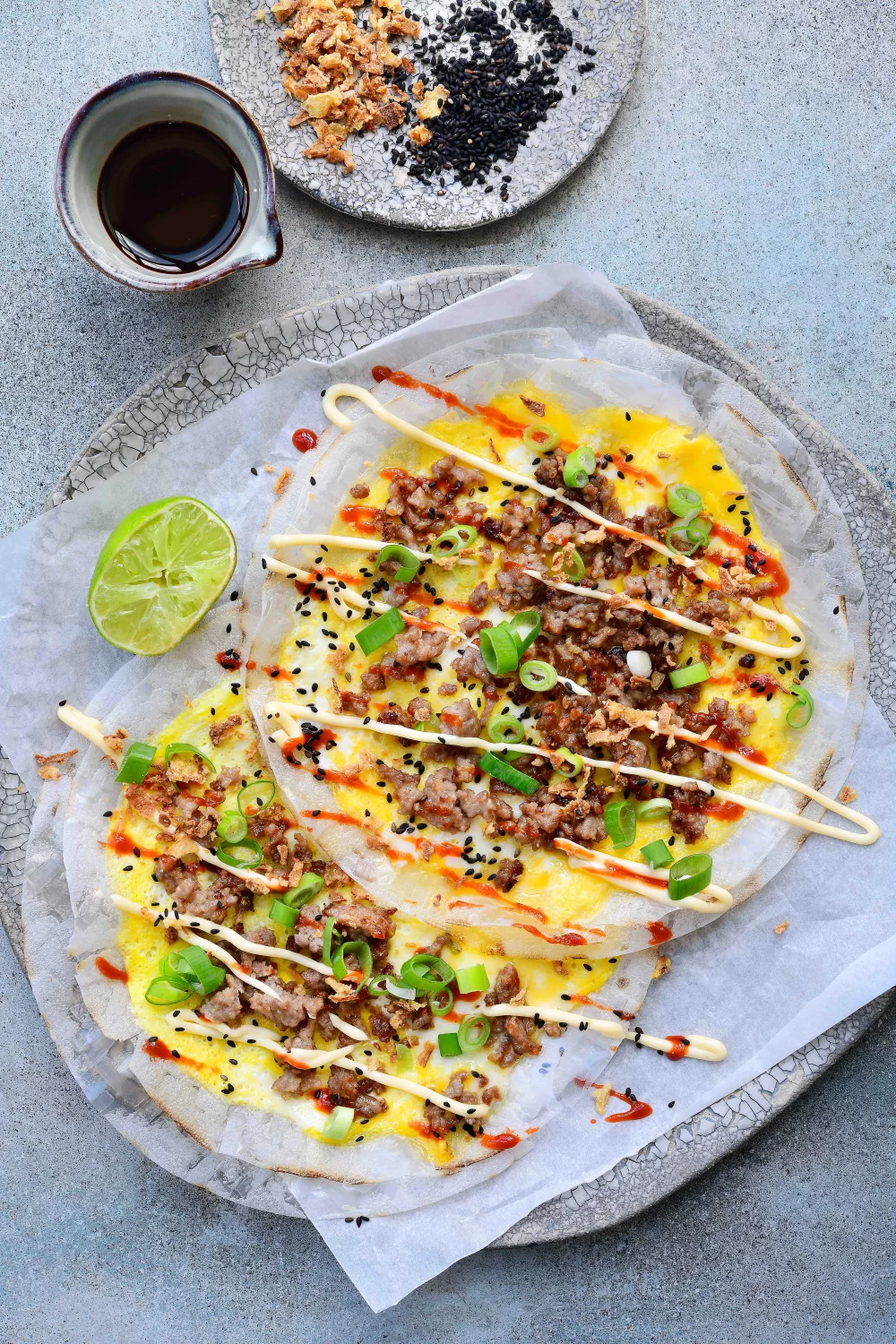 Vietnamese pizza