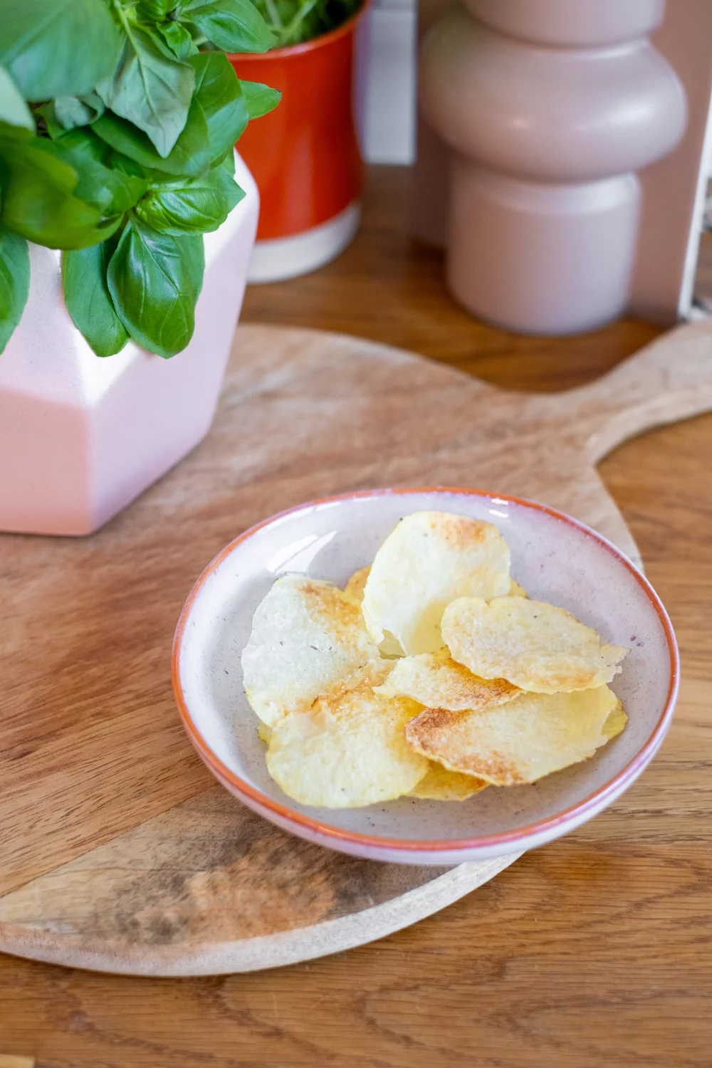 Chips uit de microgolfoven