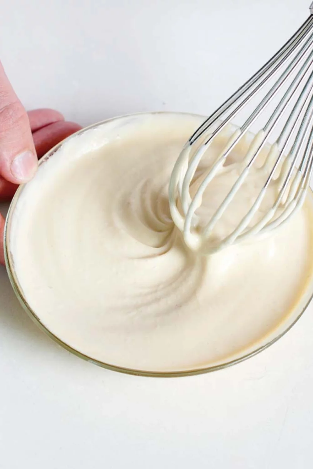 Mayonaise maken met de hand