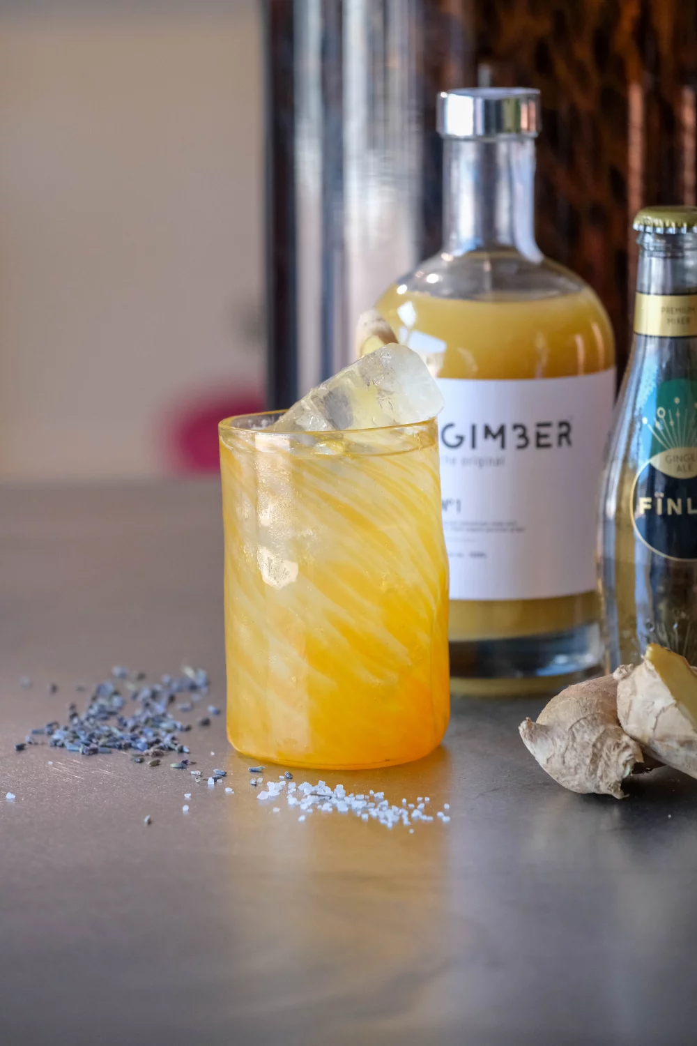 Ginger louise mocktail