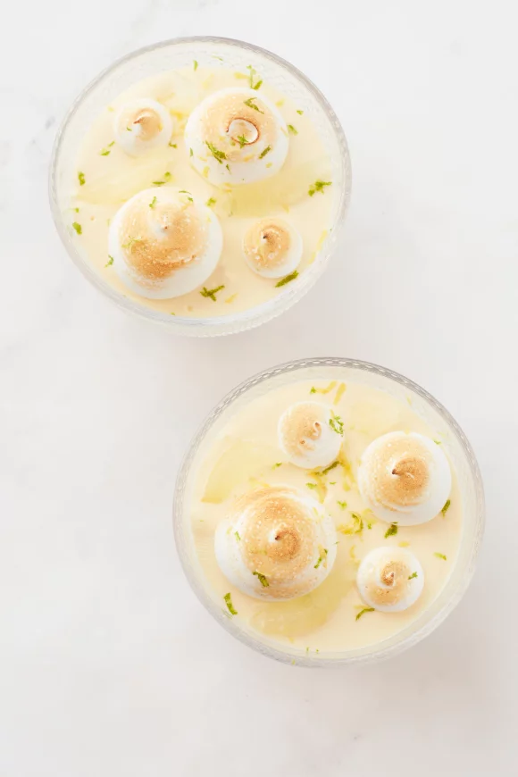 Verfijnde witte chocolademousse