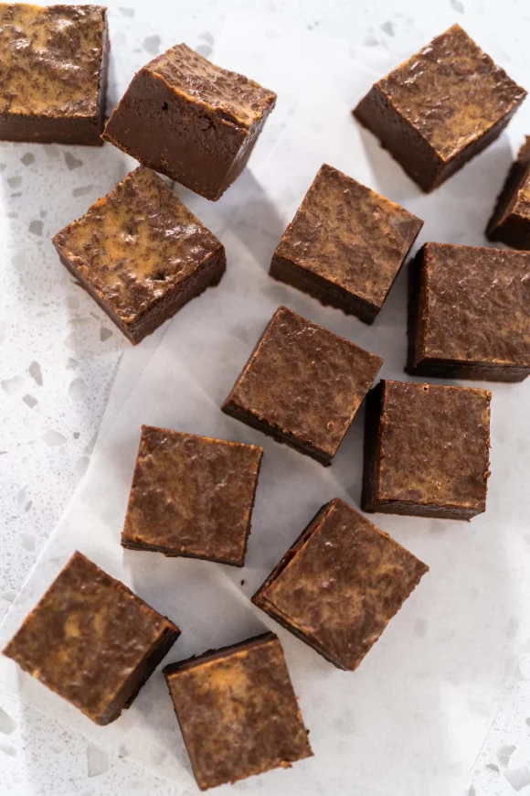 Chocoladefudge met honing