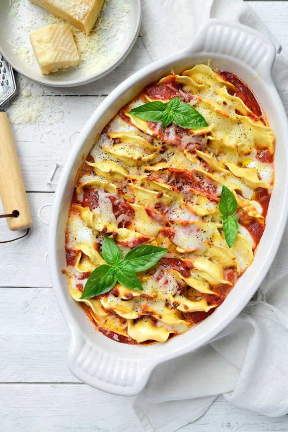 Ravioli uit de oven