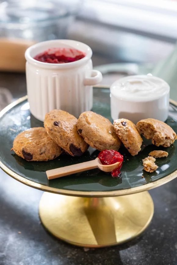 Sinaasappel-chocolade scones