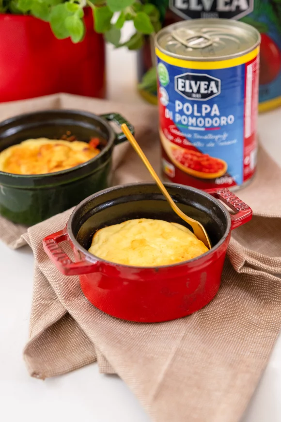 Tomatendessert met ricotta