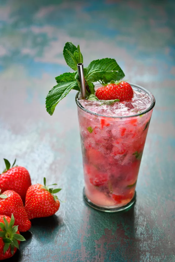 Strawberry mojito