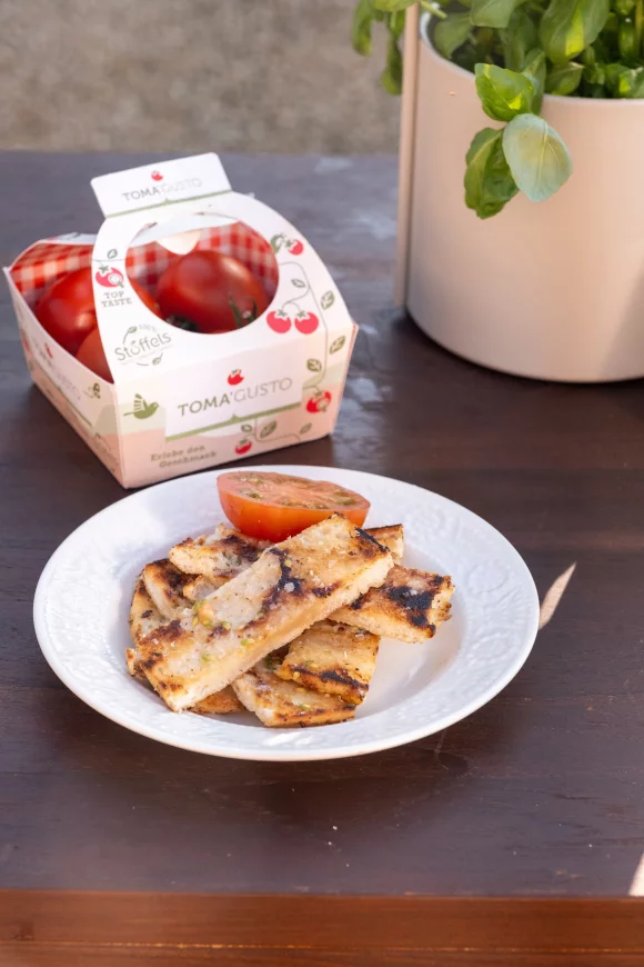 Pan con tomate