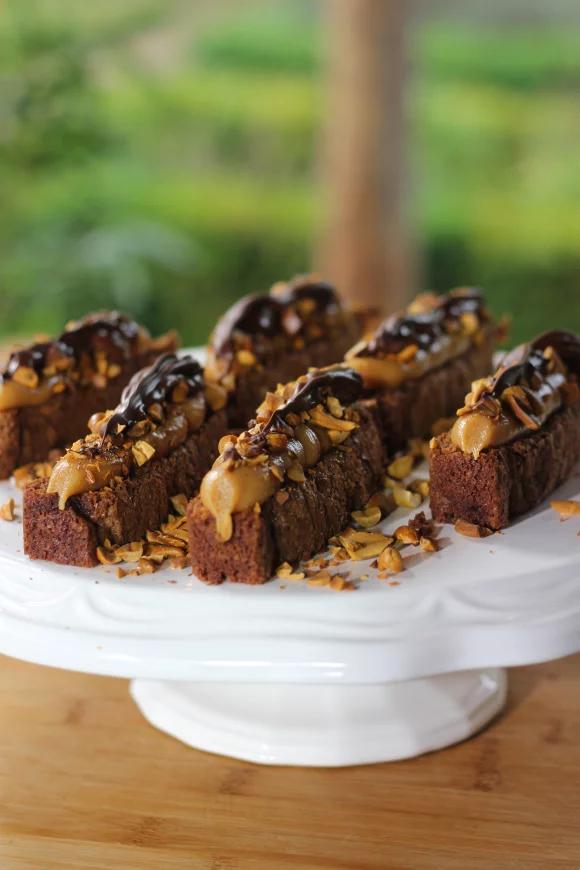 Snickers op de barbecue 
