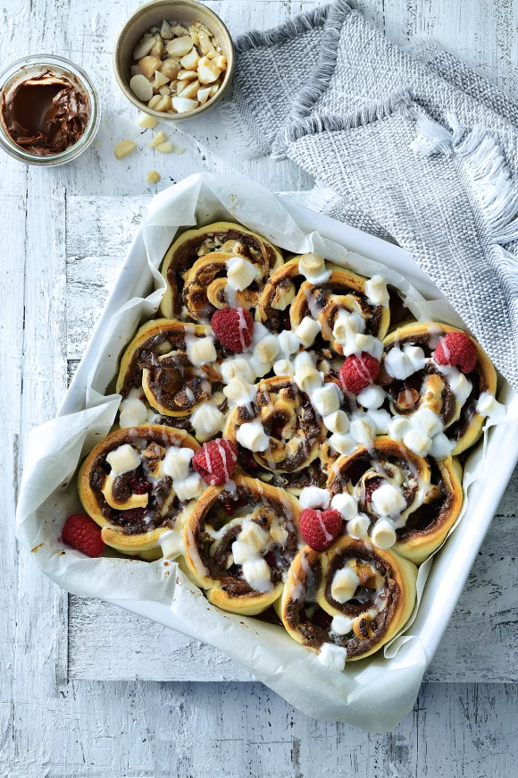 Zoete pizzarolls