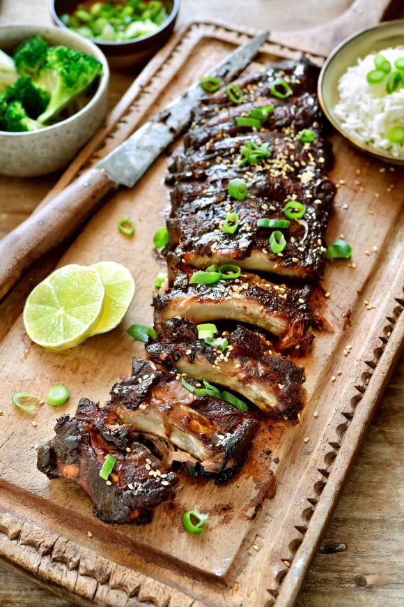 Spicy spareribs met gochujang