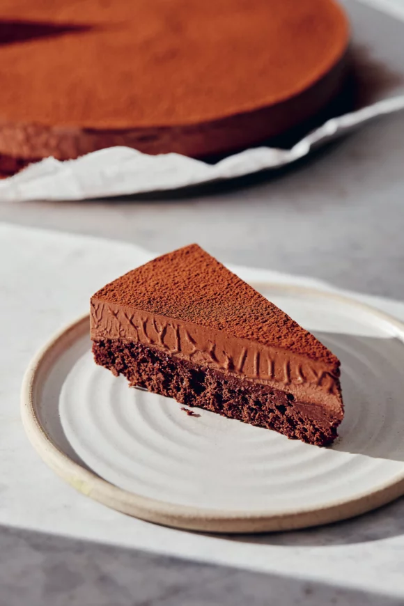 Dubbele chocoladecake