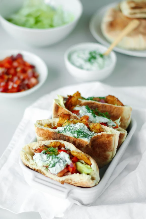 Halloumi shoarma (viral TikTok recept)
