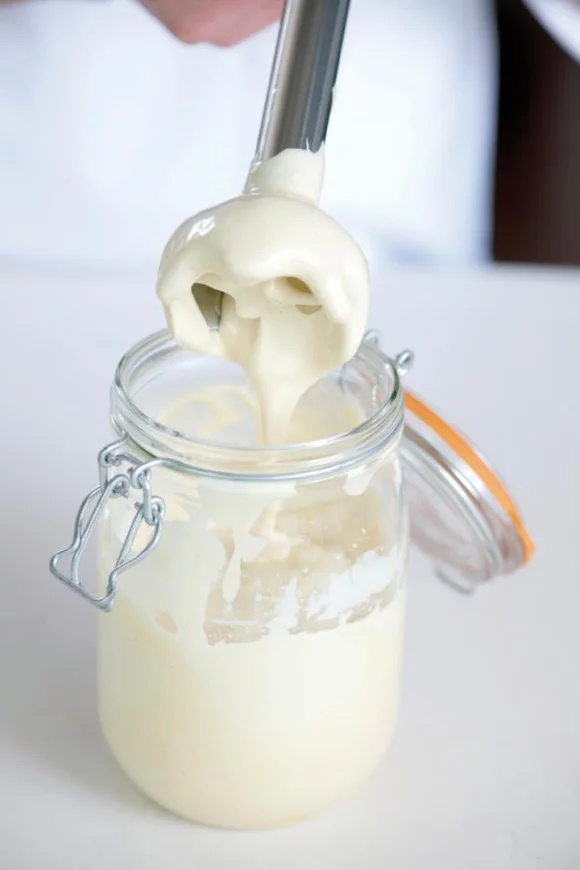 Mayonaise maken met de mixer